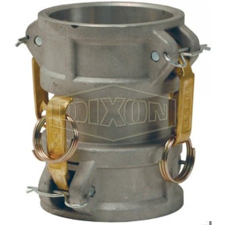 Dixon Global Type DD Spool Coupler, 3 in Nominal, Female Coupler End Style, Aluminum G300-DD-AL